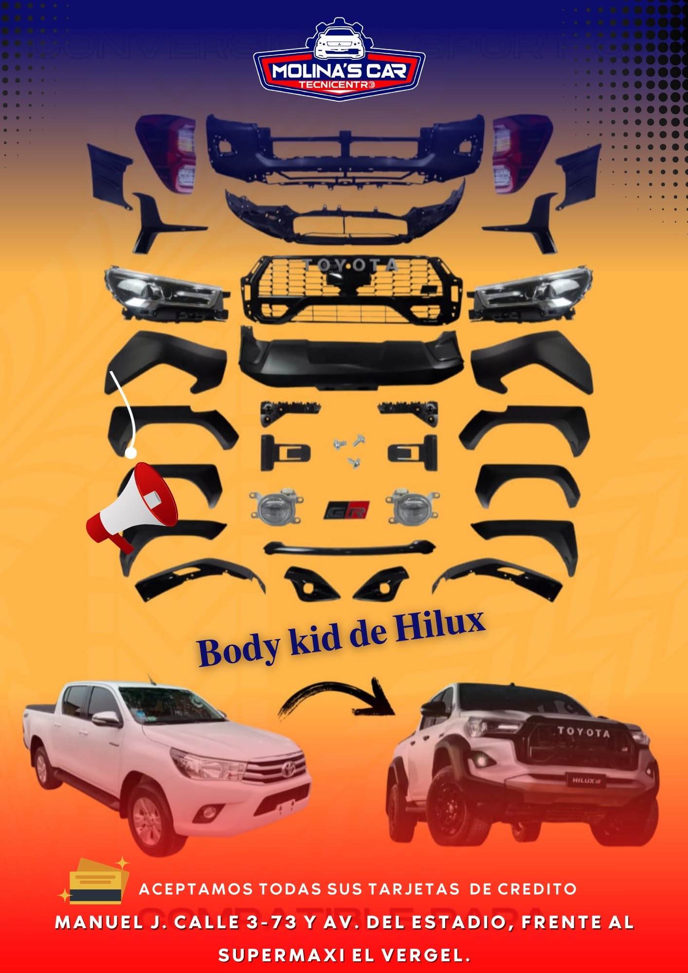 Accesorios y Body Kit